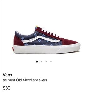 Vans Old SKOOL (Tie Print Mix) New